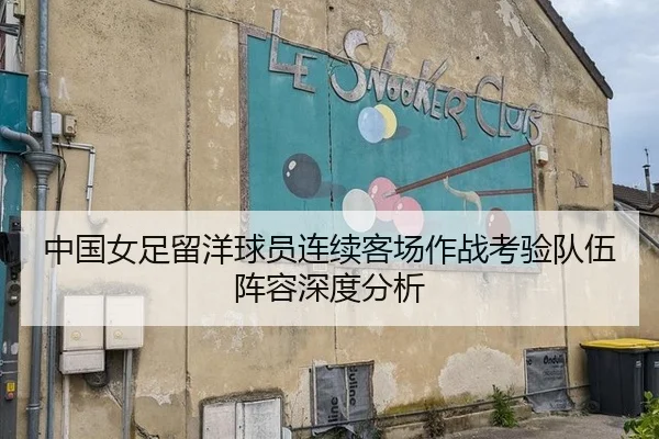 中国女足留洋球员连续客场作战考验队伍阵容深度分析